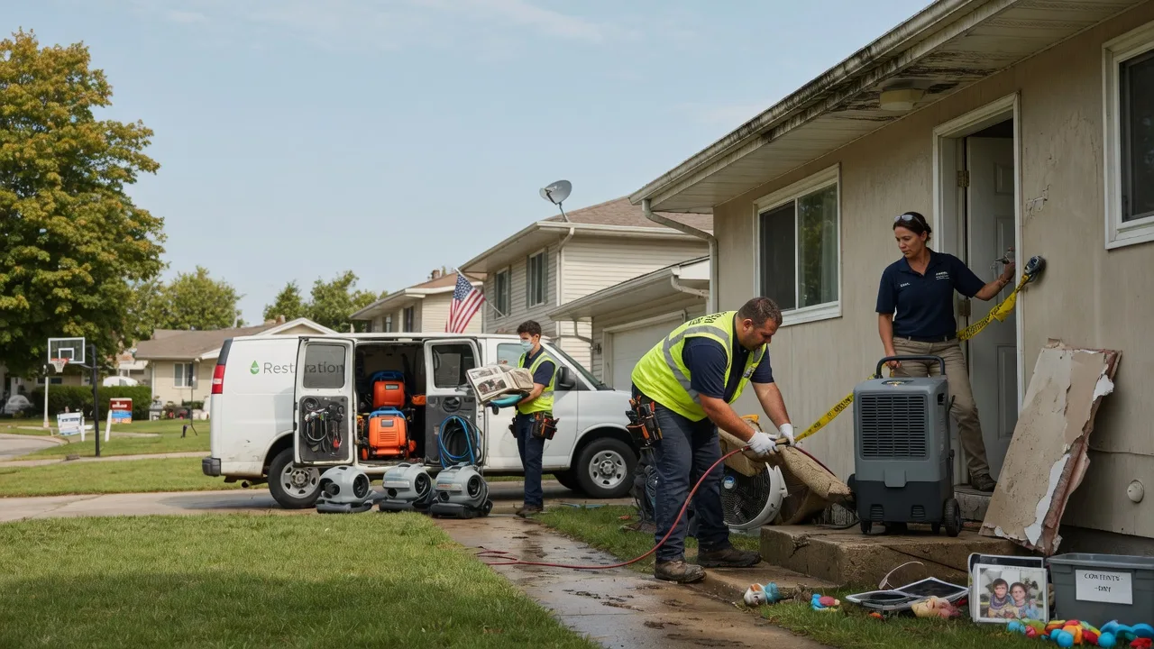 Water Damage Restoration in Melrose Park, IL near me
